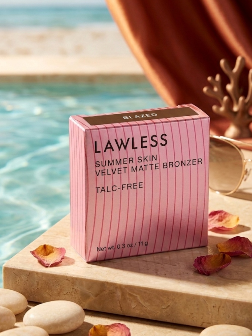 NEW Lawless Beauty Summer Skin Talc-Free Velvet Matte Bronzer